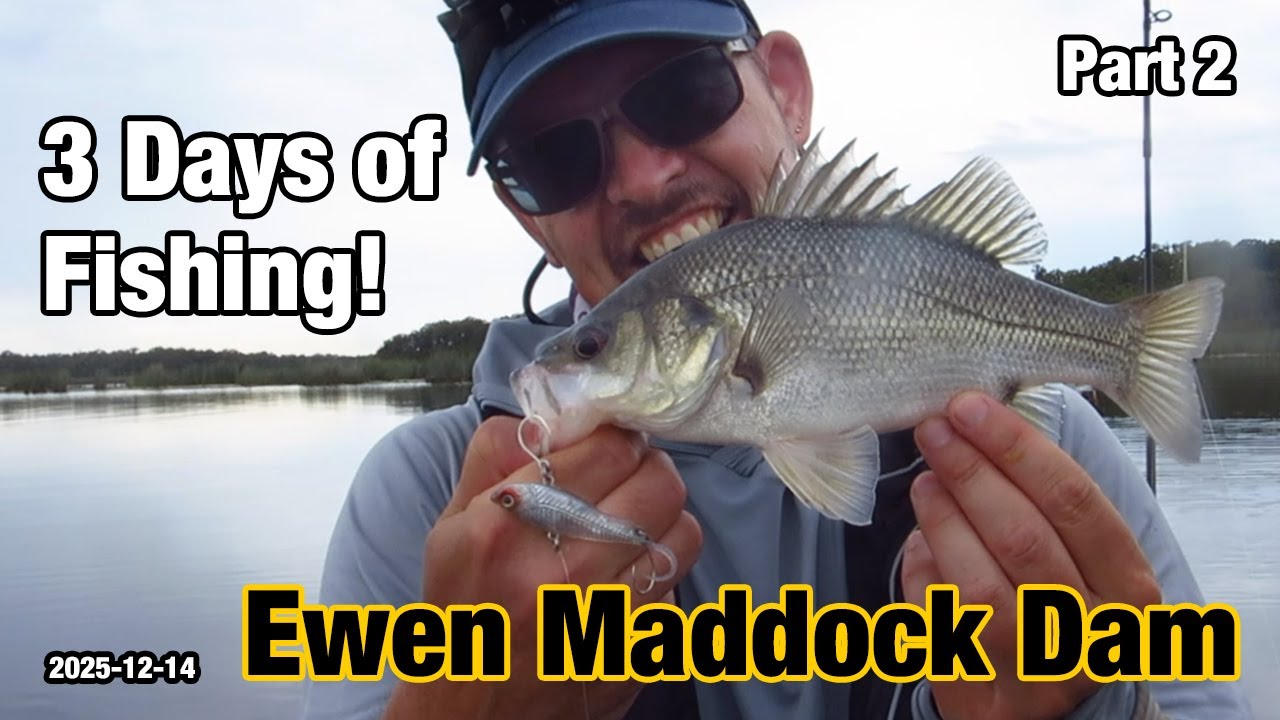 Ewen Maddock Dam - 3 Days of Fishing Part 2