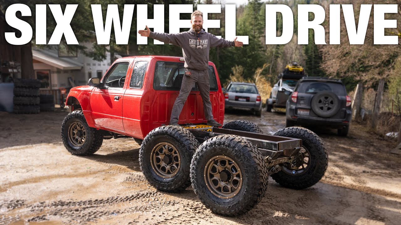 Завершение покраски и установки дисков 6X6 Ford Ranger Pre-Runner!