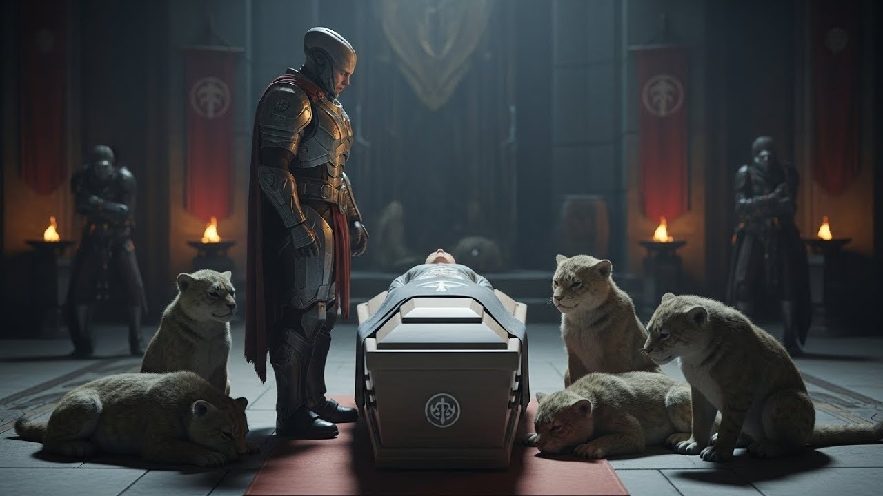 “Who’s In the Coffin?” — Someone Asked. “The Human Who Saved Our Cubs” — the Alien Warrior Answered