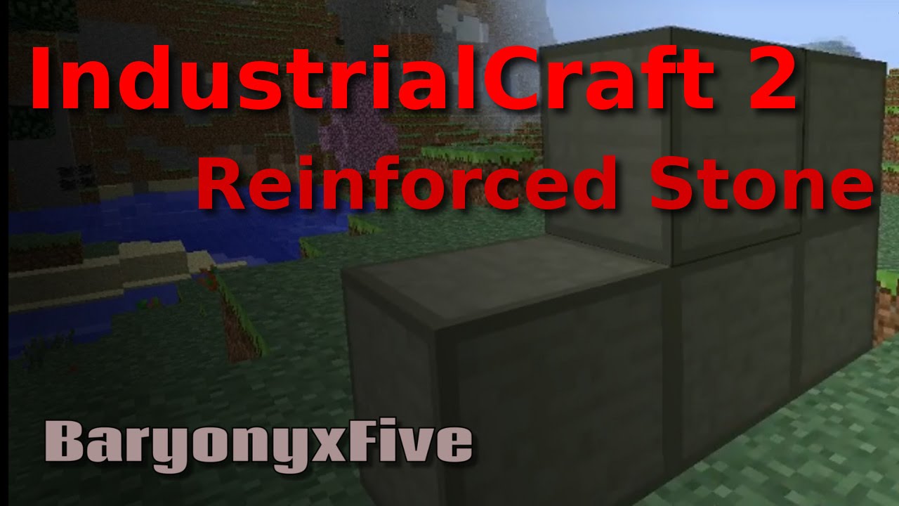 Minecraft Industrialcraft 2 Reinforced Stone Tutorial