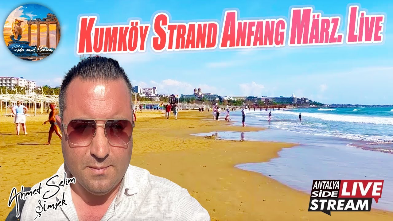 Kumköy Strand Anfang März.