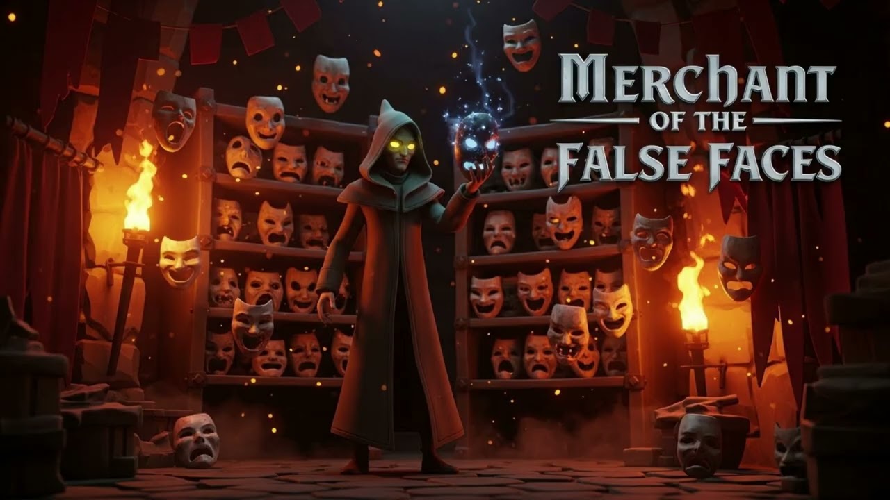 Merchant of the false faces