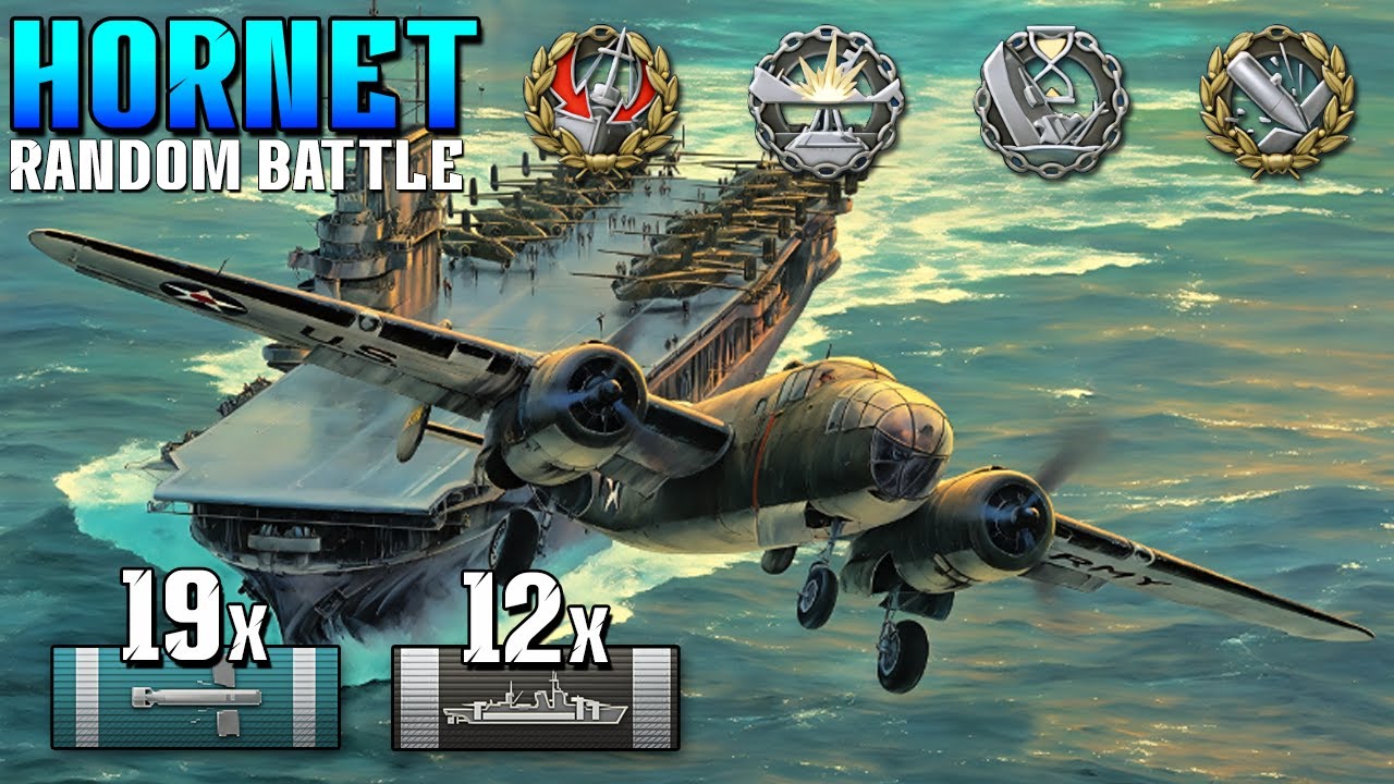 Авианосец Hornet – Один Удар И Уничтожение Вражеского Эсминца Jäger!