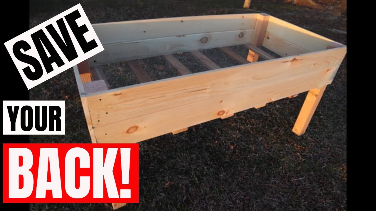 DIY Elevated Garden Bed