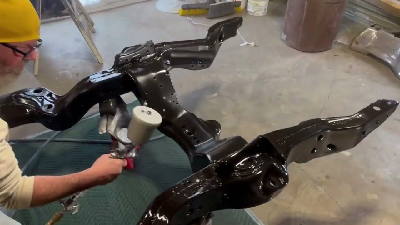Eastwood Chassis Black - Perfect Paint For Johns El Camino SS Frame