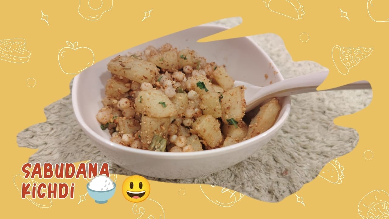 SABUDANA KHICHDI 🍚 Healthy Breakfast (‾◡◝) The perfect, non-sticky, protein-packed breakfast.