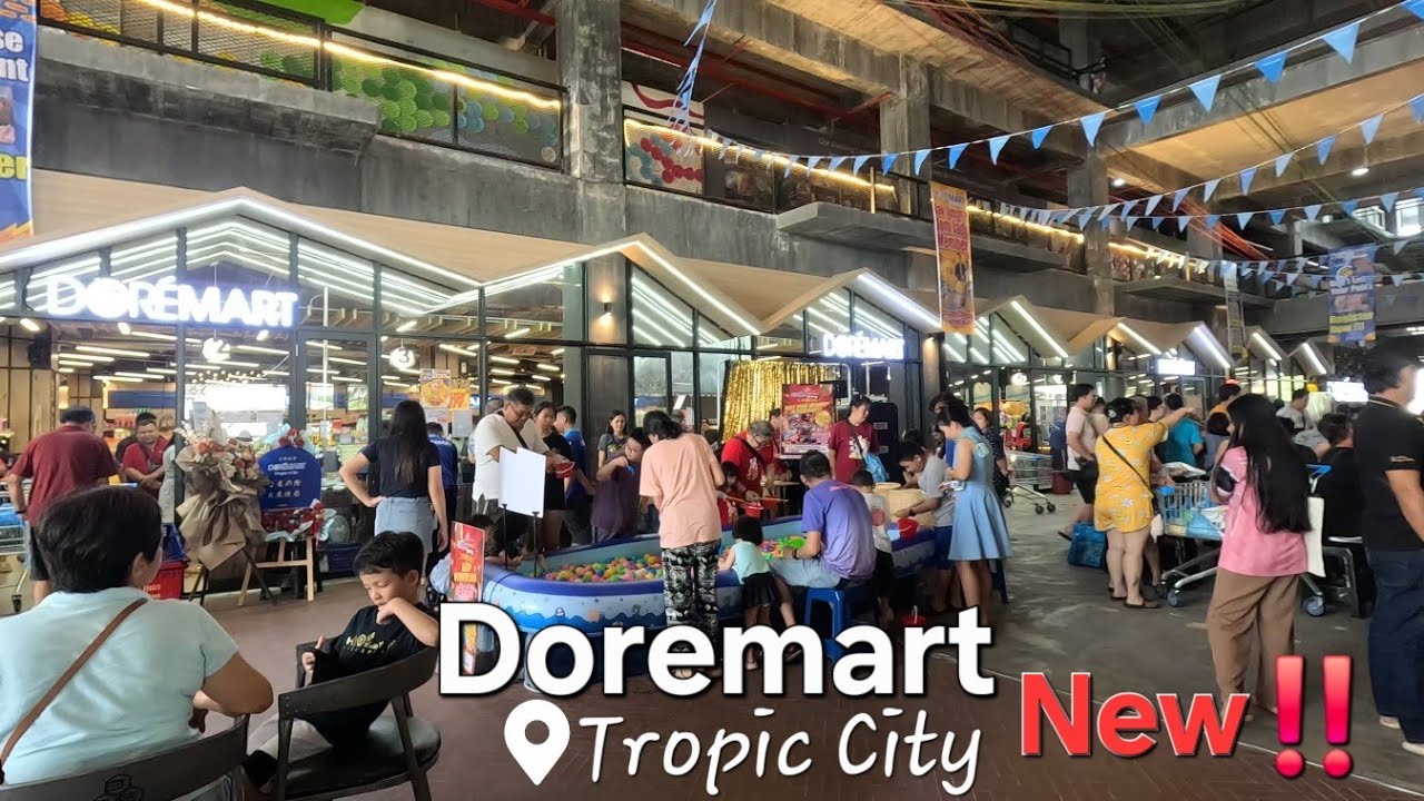 Kuching DOREMART TROPIC CITY newly opened📢Supermarket harga murah & segar⭐️Sarawak Bumi Kenyalang❤️