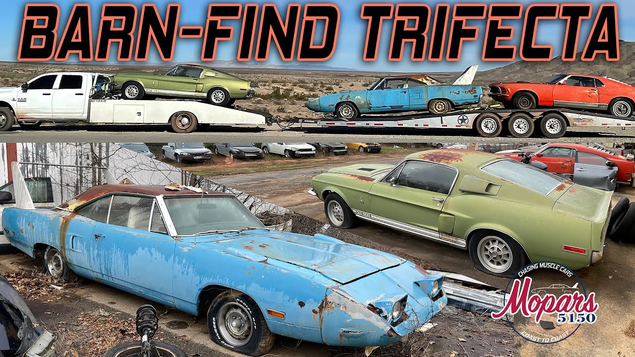 The Barn Find Road Trip We’ll Never Forget — Superbird, GT500 & a Surprise Mach 1!
