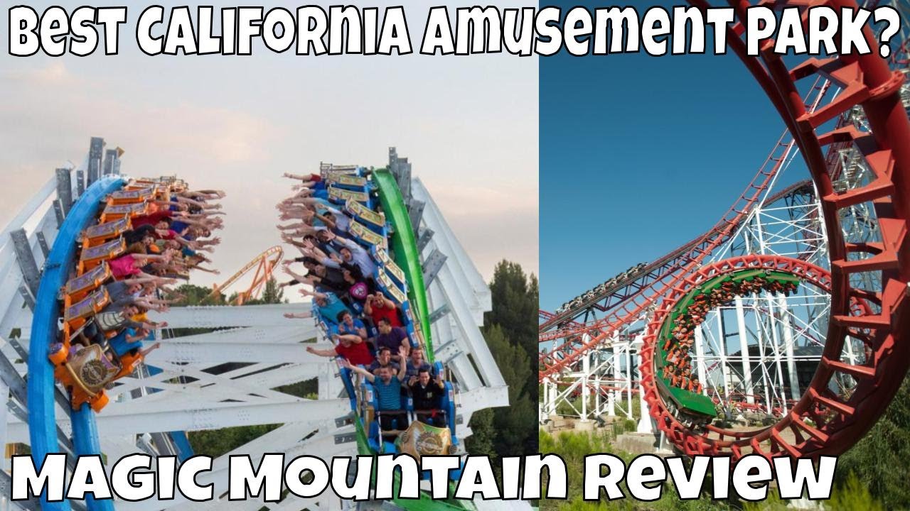 Полный обзор парка развлечений Six Flags Magic Mountain: ЛУЧШИЙ парк развлечений в Калифорнии? (В...
