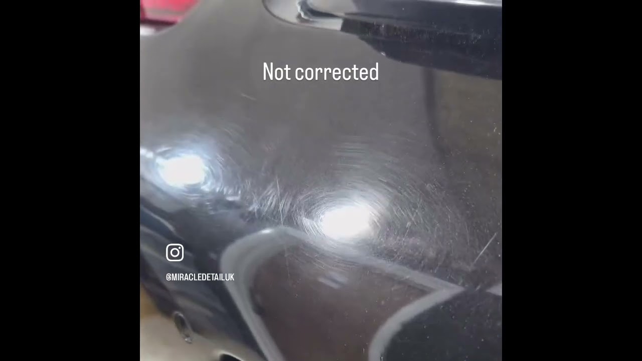 Absolutely wrecked paint on a Porsche Boxster S 