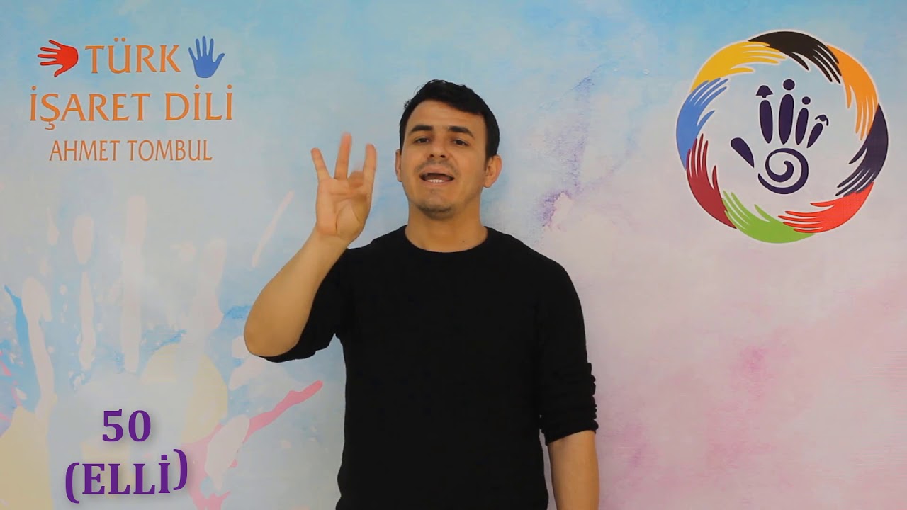 Türk İşaret Dili İle Sayıların Gösterimi