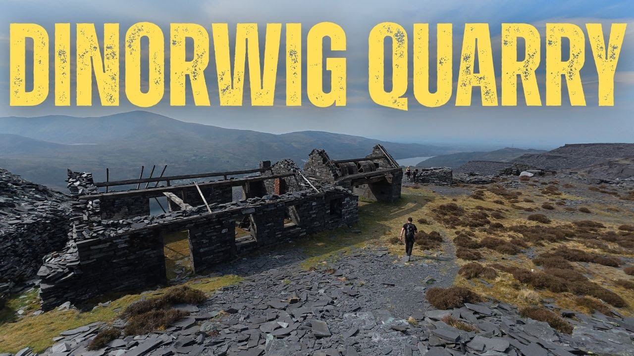 Exploring An Abandoned Slate Quarry! Dinorwig Quarry