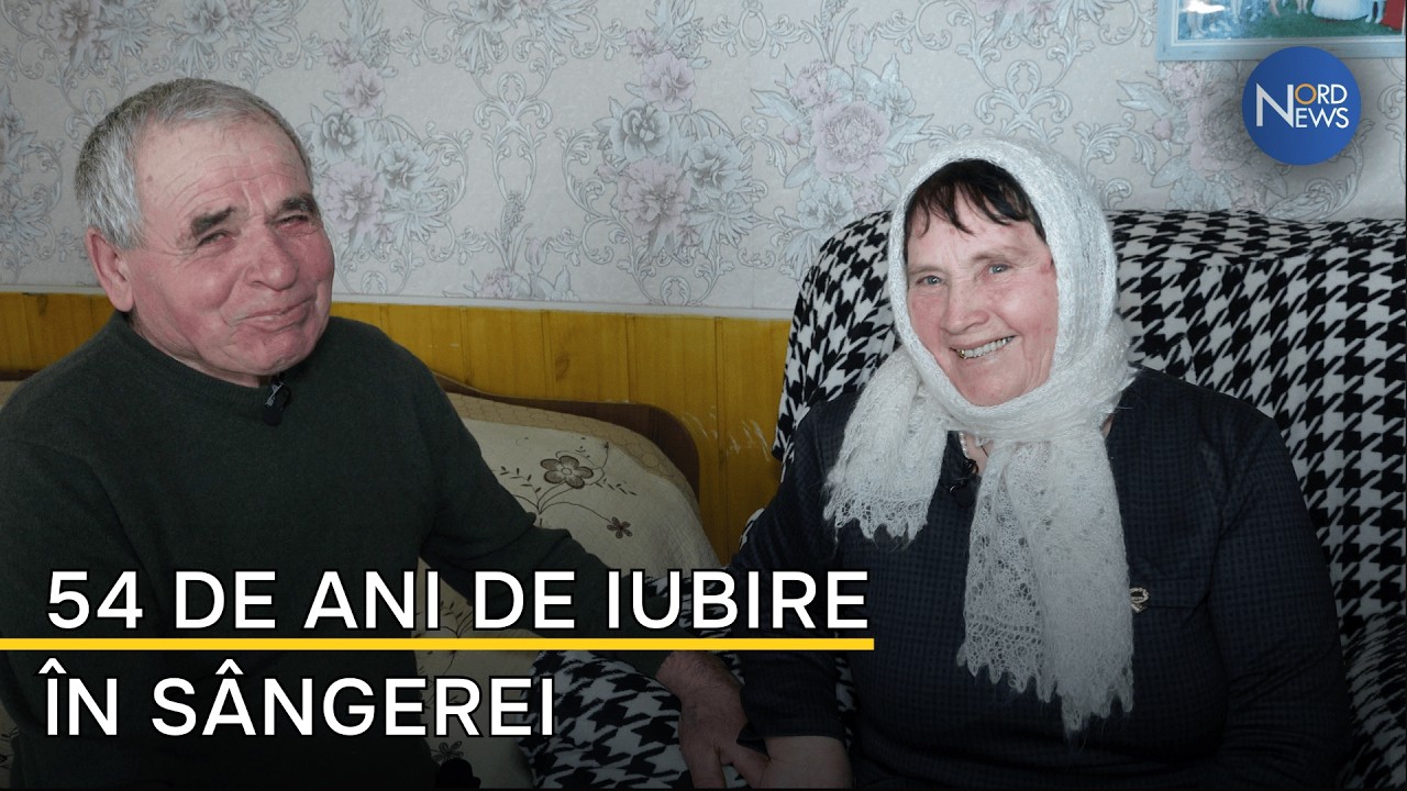 53 de ani de iubire în Sângerei: ,,Când unul tace, celălalt face”