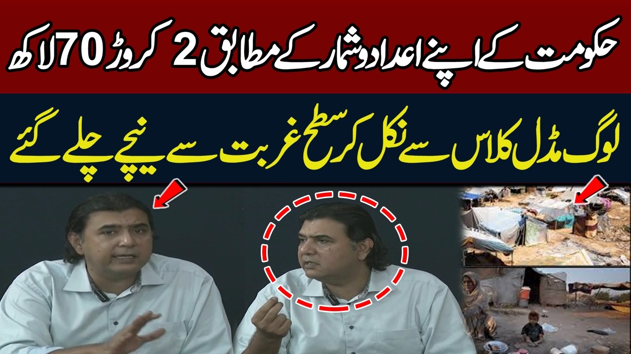 BIG REVELATION: Middle Class Destroyed 2.7 Crore Below Poverty Line | Mustafa Nawaz Khokhar Talk