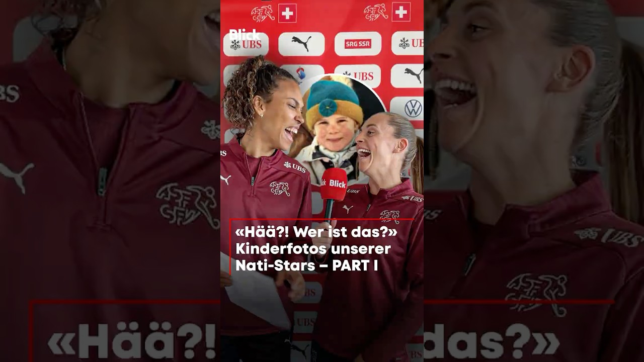 &laquo;H&auml;&auml;?! Wer ist das?&raquo; Kinderfotos unserer Nati-Stars-Part 1