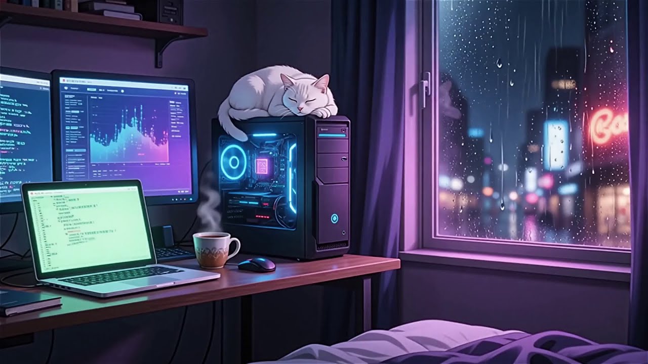 3 A.M. Deep Focus Lofi | Coding Session Music for Programmers & Late Night Work