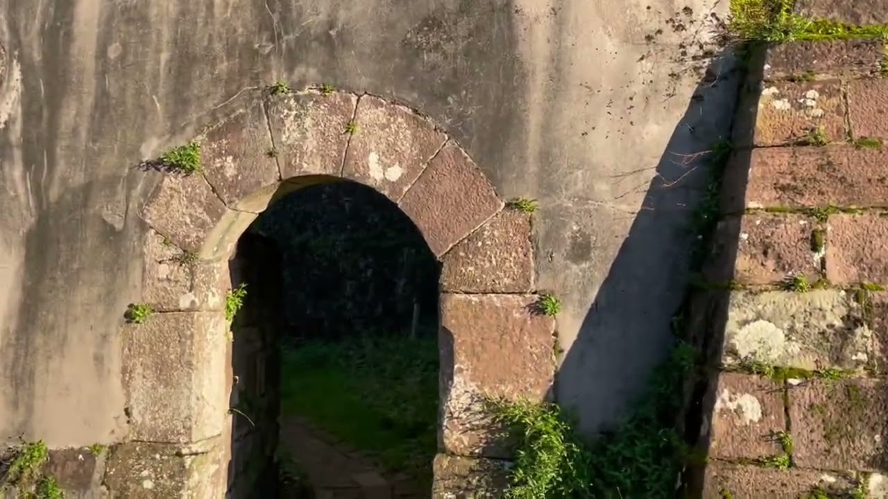 Walking around the Citadel in St. Jean Pied de Port, France the day before our Camino