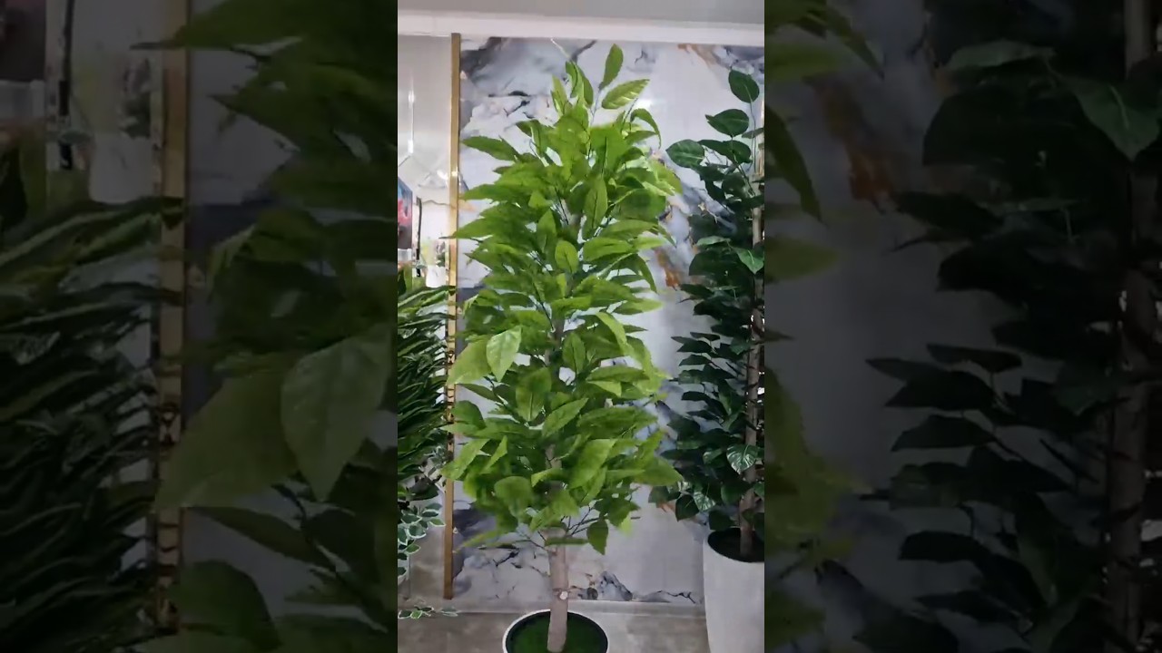 The most beautiful artificial decorative trees