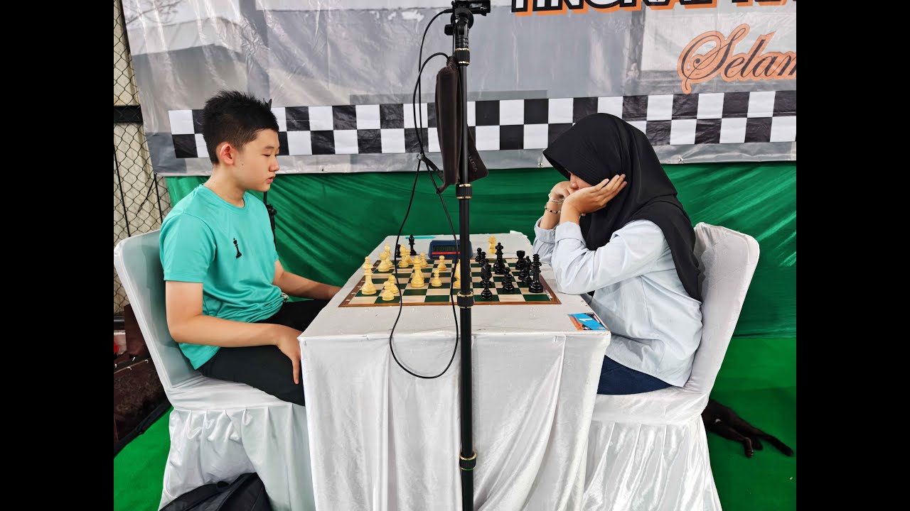 Edson Maxy Wiryanto VS Aqilla, TURNAMEN CATUR NASIONAL 