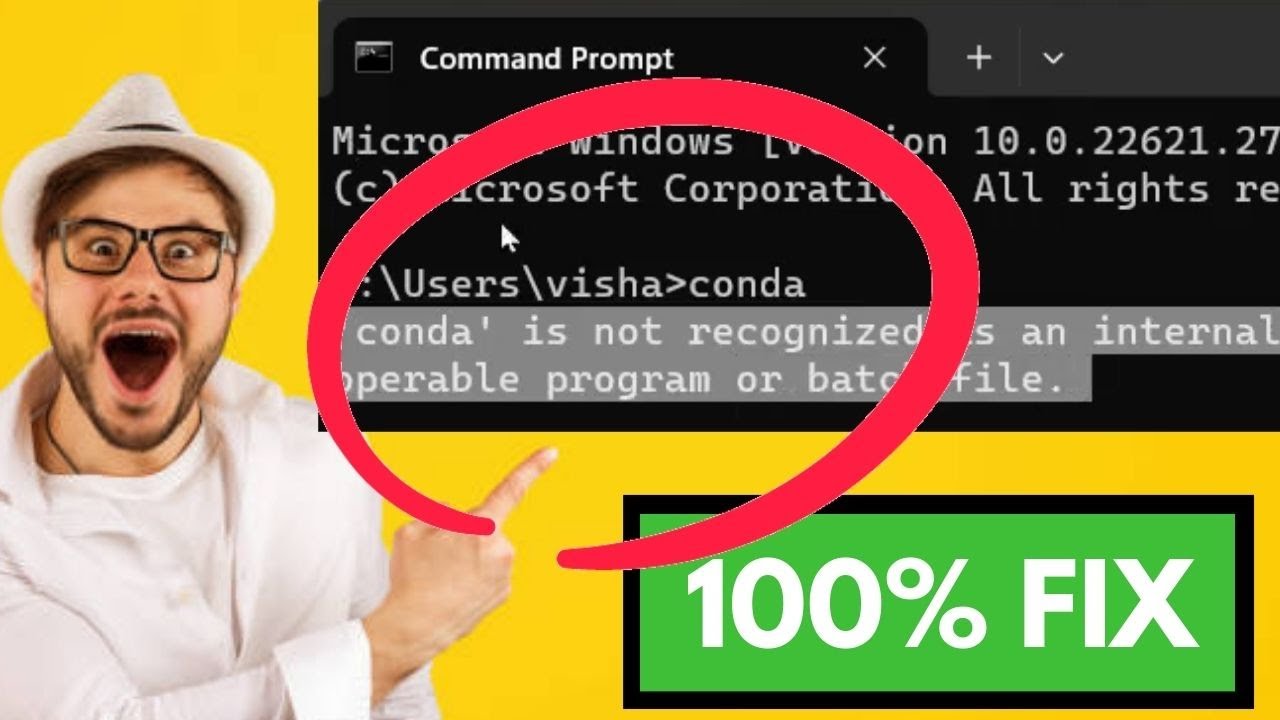 Как исправить ошибку «Conda не распознаётся как внутренняя или внешняя команда» | Добавить Conda ...