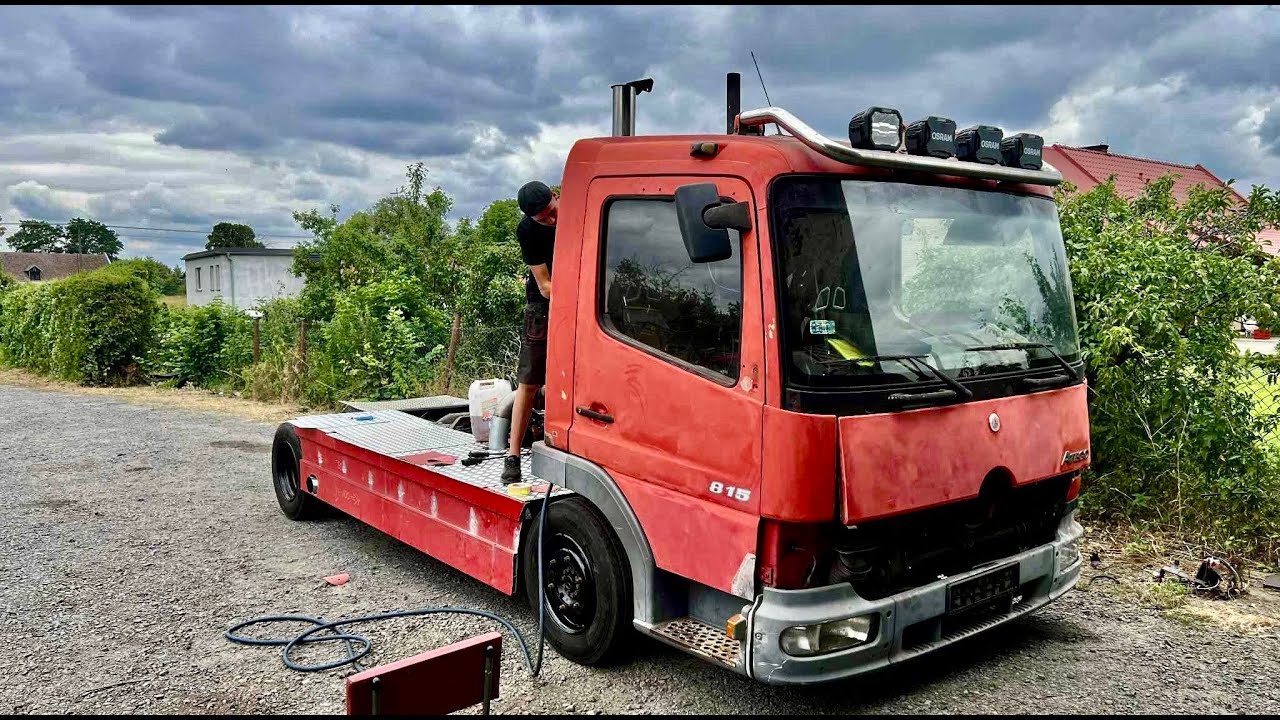 Mercedes Atego SW680, postęp prac I MMP TMFP