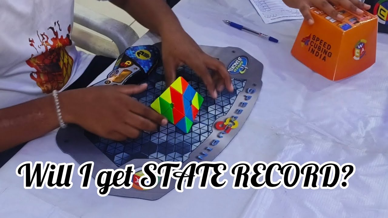 Can I Beat The STATE RECORD?? || 3.69 Pyraminx PR Average!(Check description)