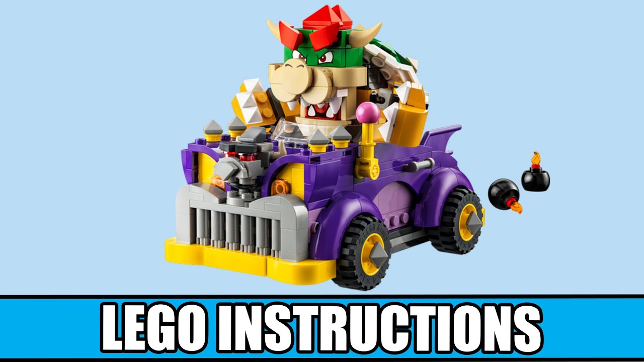 71431 LEGO Instructions - Bowser's Muscle Car - Super Mario