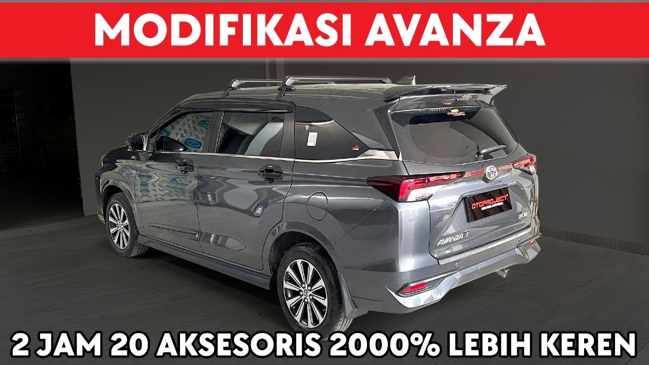 ALL NEW AVANZA AUTO COOL IN 2 HOURS FULL MODIFICATION