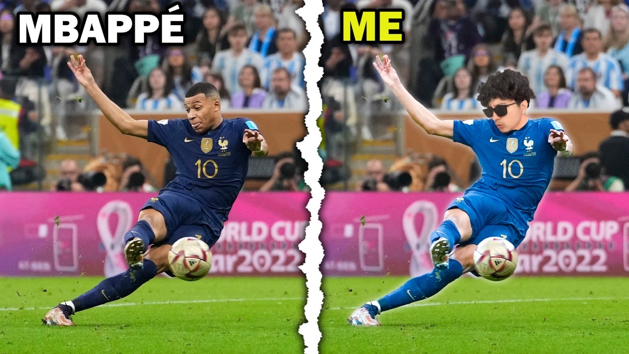 Recreating Kylian Mbappé's Best Goals!