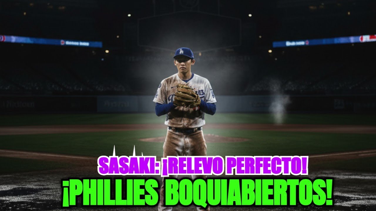 Roki Sasaki: ¿Por qué los Phillies quedaron boquiabiertos con su relevo perfecto?