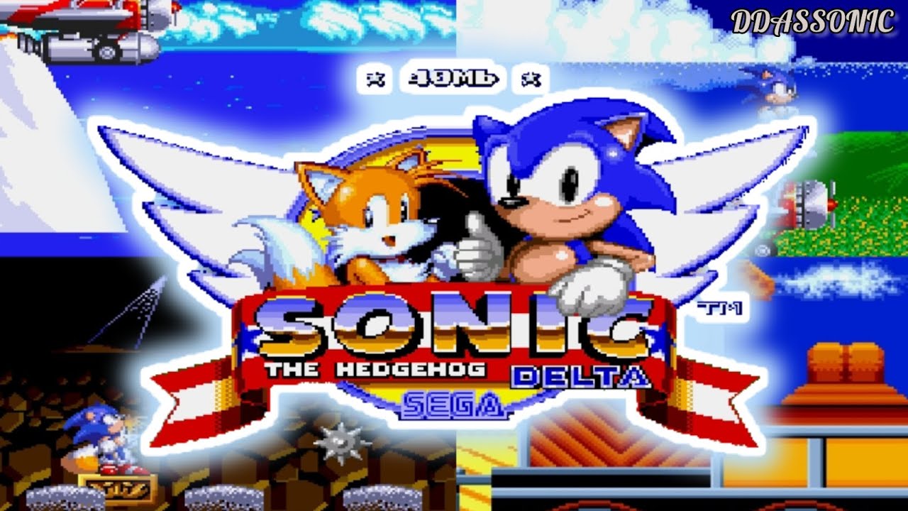 Sonic Delta Reloaded - New zone transitions (07/06/2023) | ✪ Sonic Hack