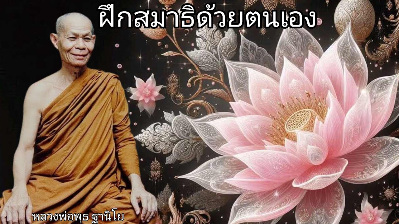 ฝึกสมาธิด้วยตนเอง โดยหลวงพ่อพุธ ฐานิโย ธรรมะฟังสบาย คลายทุกข์ ธรรมะพระอรหันต์ ไม่มีโฆษณาแทรก