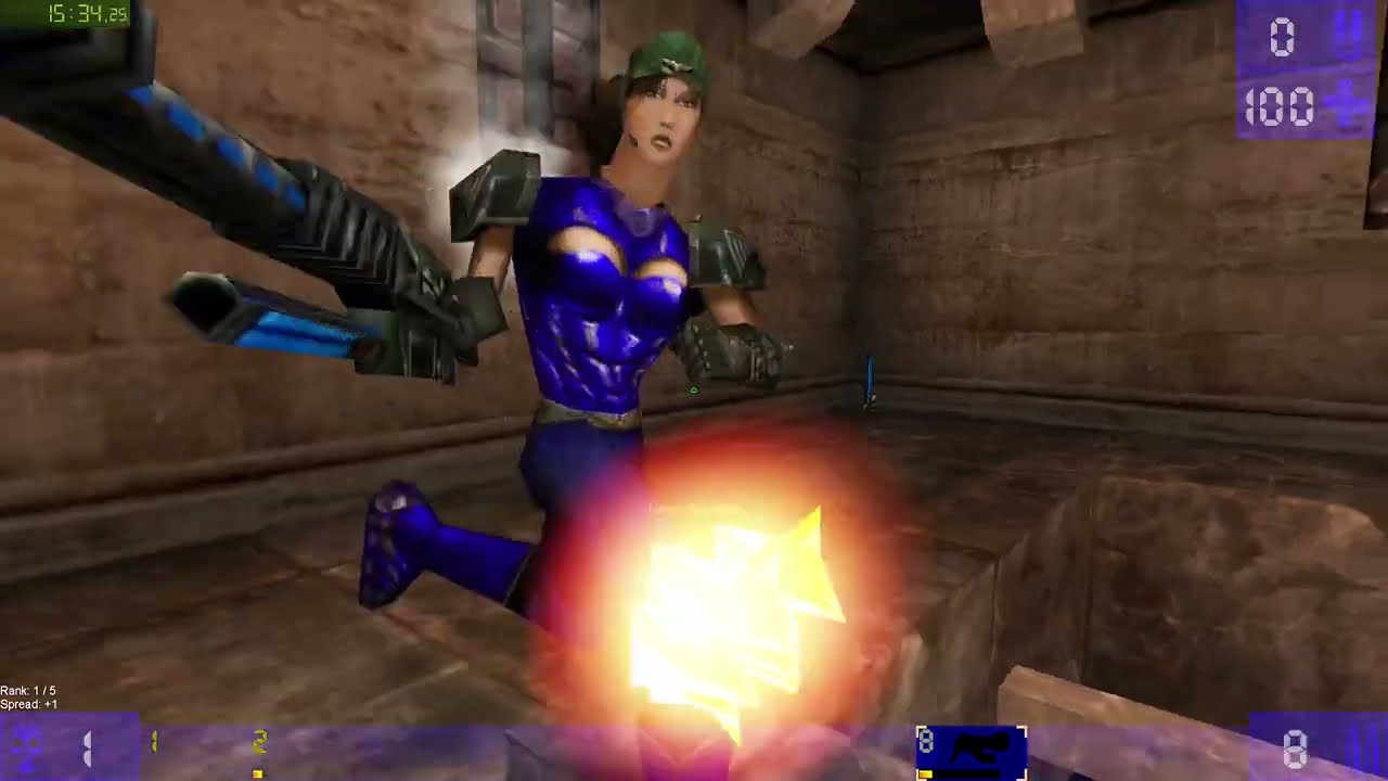 UT99 Speedrun: DM (Novice) in 17:05.450 (PB)