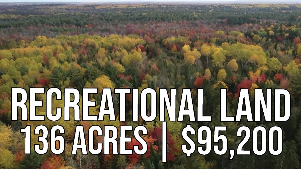 136 Acres of Recreational Land | Maine Real Estate