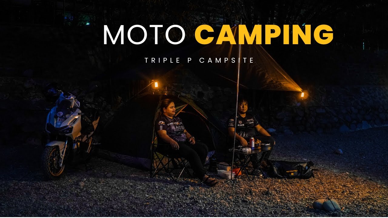 Motocamping | Relaxing ASMR | Triple P Campsite | Honda ADV 150