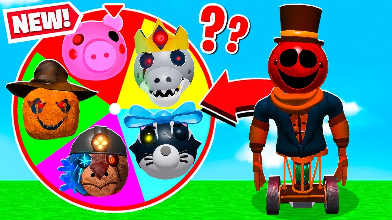 ROBLOX PIGGY RANDOM MAPS & SKIN CHALLENGE! (Part 32)