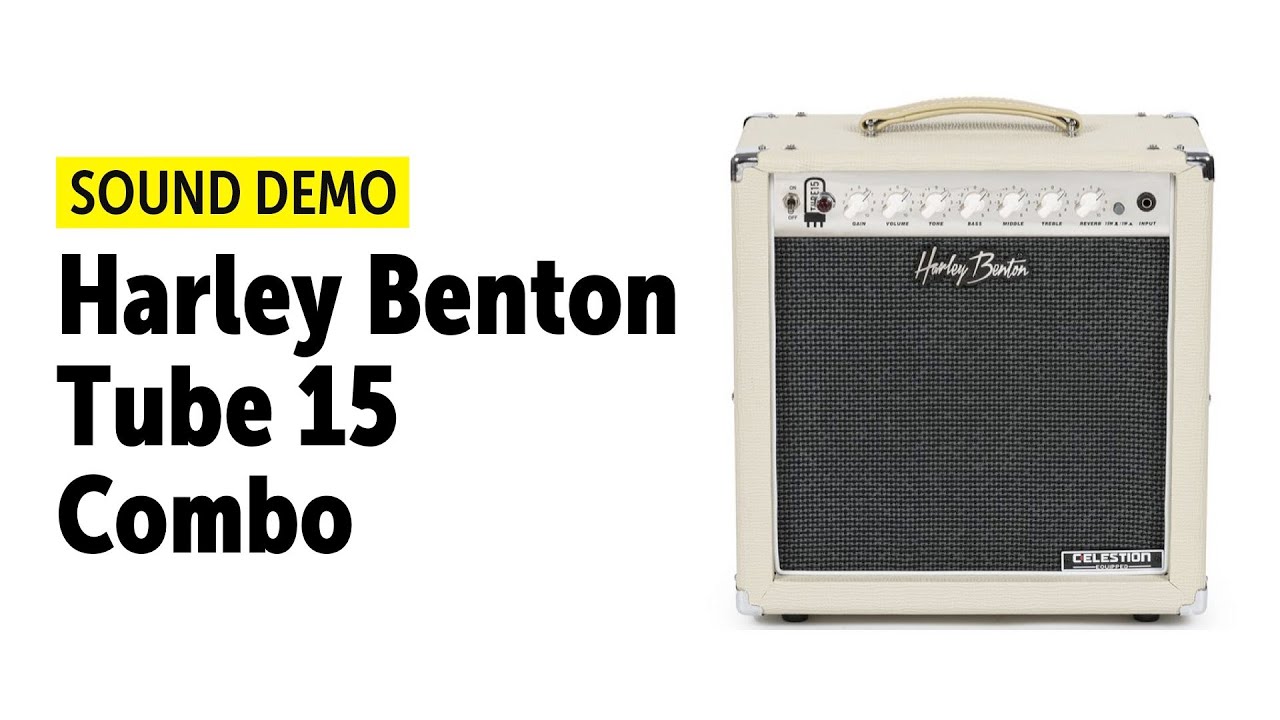 Harley Benton TUBE15 Celestion - Sound Demo (no talking)