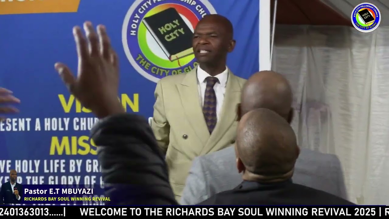 Pastor E.T Mbuyazi | Tholakala, position yourself for Christ
