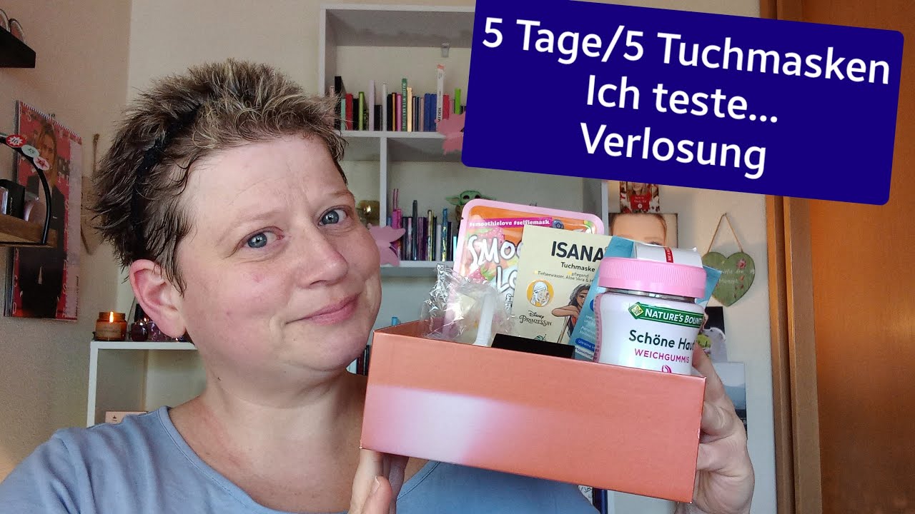 Maskenwoche/5 Tage/5 Masken/Verlosung/Ich teste wieder für euch