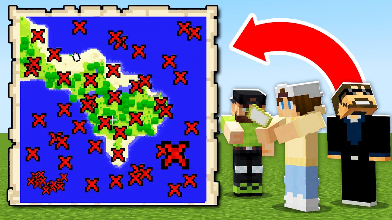 Minecraft, But Treasure is Upgraded...