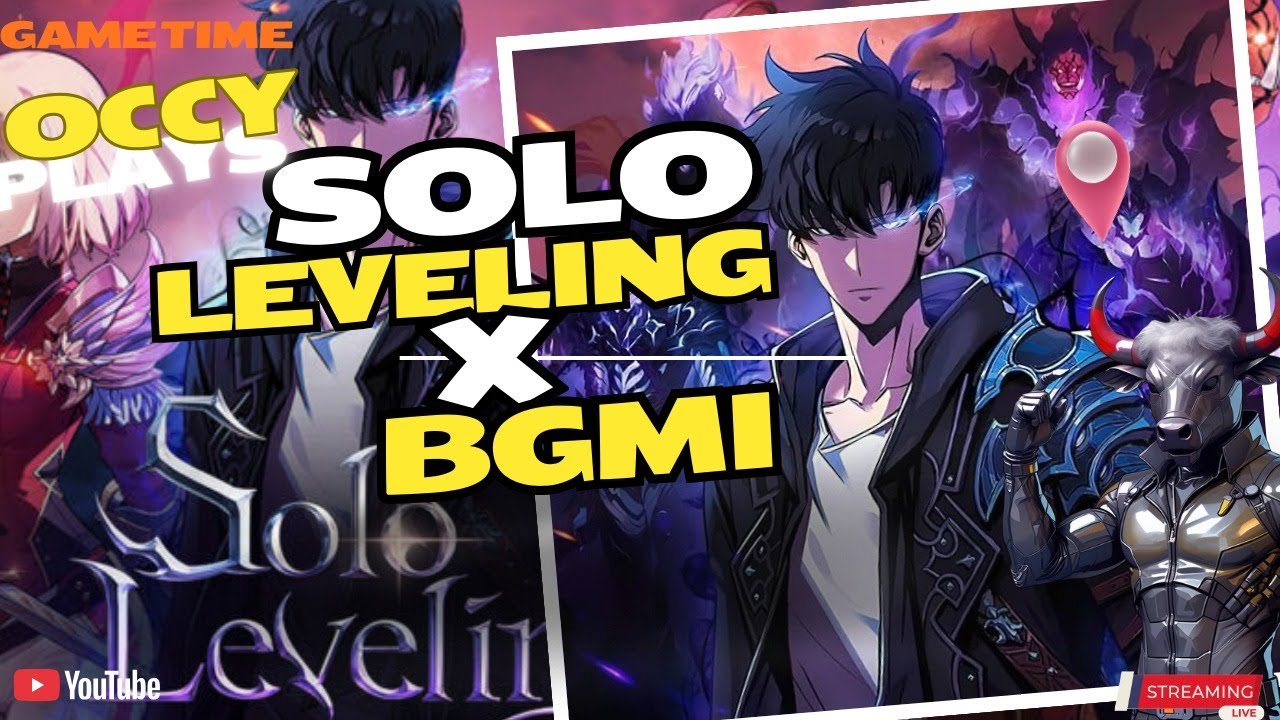 Solo Leveling ARISE + BGMI Live 🔥 Boss Fights & Clutch Matches