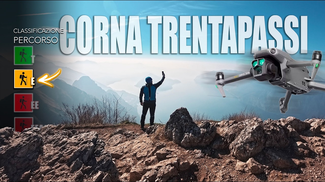 CORNA TRENTAPASSI anche la foschia peggiore non riesce a nascondere lo spettacolo!