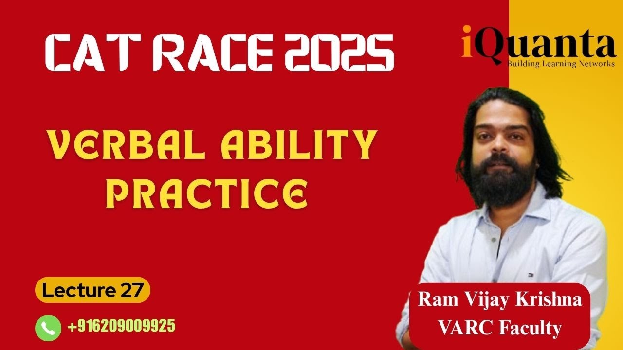 Verbal Ability Practice, iQuanta Patna