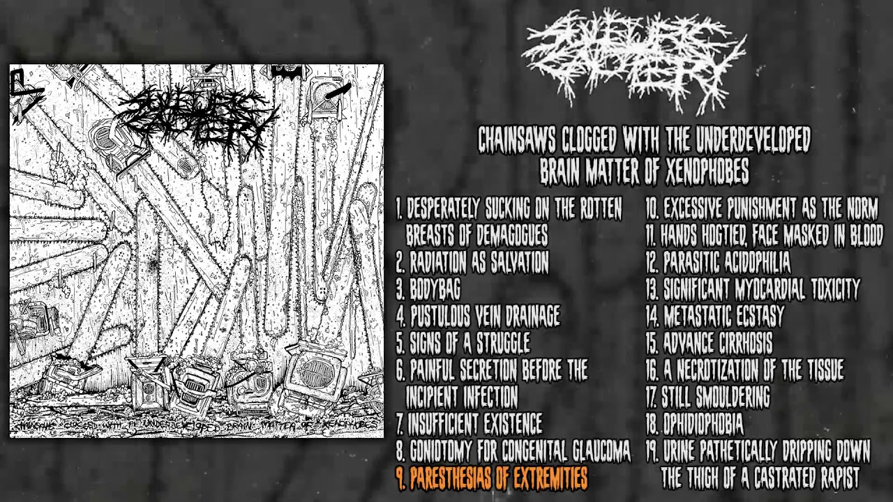 Sulfuric Cautery - Chainsaws Clogged... LP/CD FULL ALBUM (2019 - Grindcore / Goregrind)