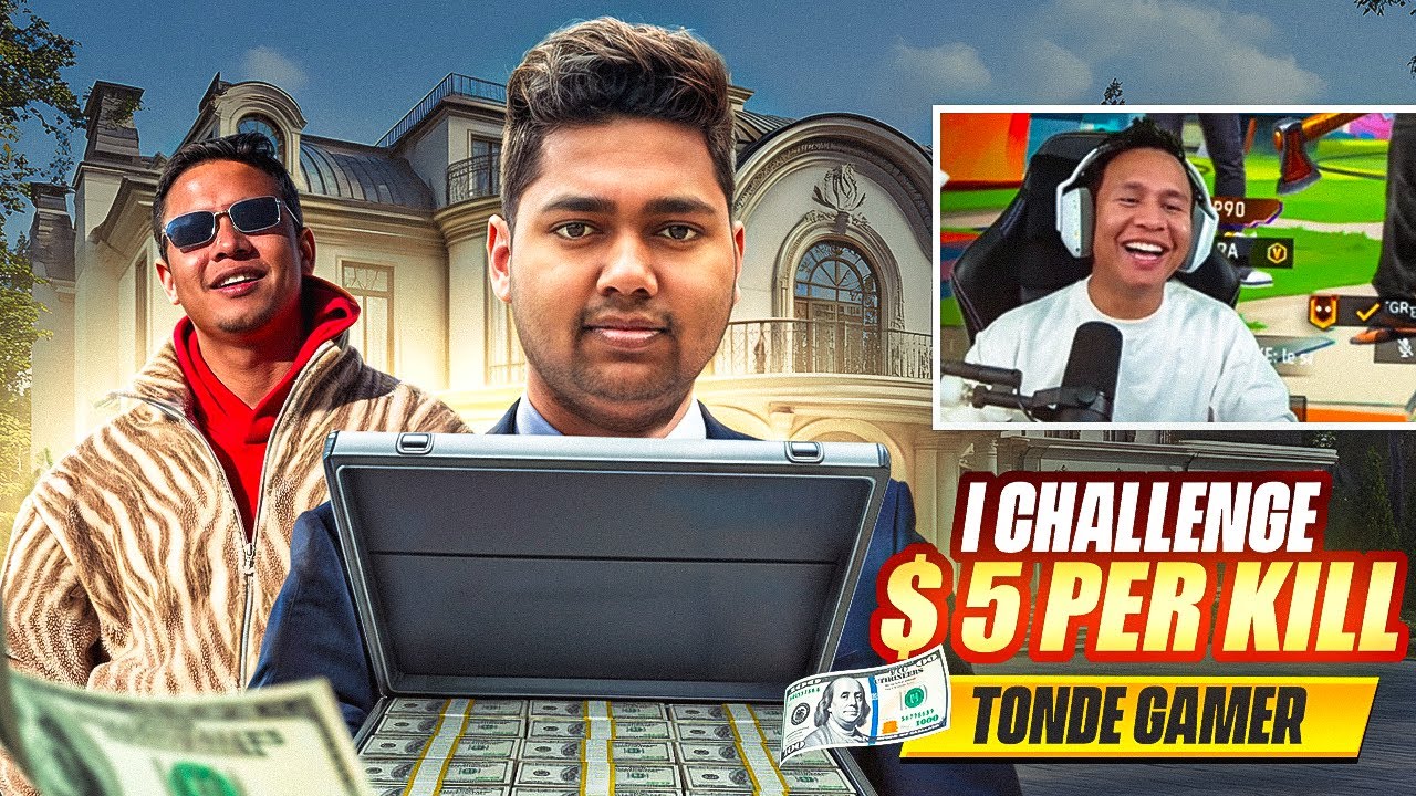 I Paid Tonde Gamer ₹50 For EVERY Kill 🤑