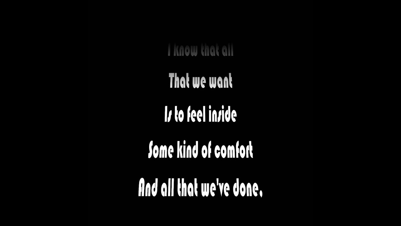 Disturbed - Just Stop Lyrics HD