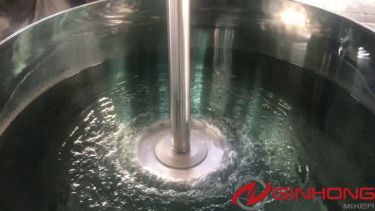37kw high speed dispersion mixer with 2000L portable vessel