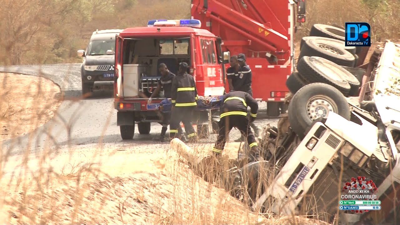 Dérapage d'un camion sur la route de Mbour à Kissane : Le chauffeur meurt sur le coup