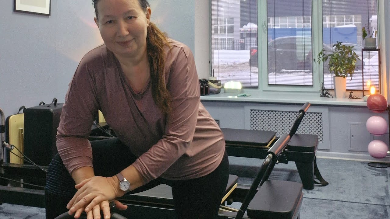 Pilates Reformer ♨️ | Пилатес на Реформере 💪🙂 #pilates #пилатес #reformer #shorts #love #video #life