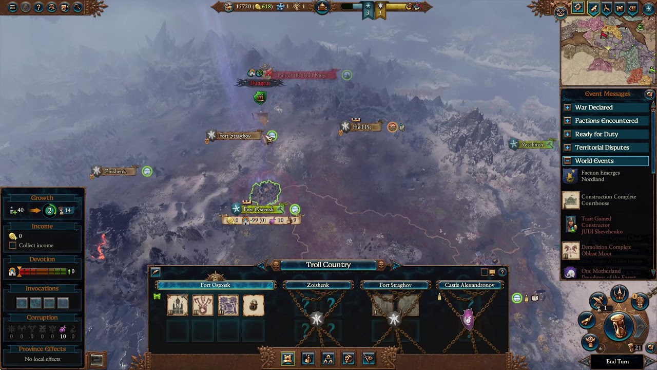 PRO Tzarina Katarin Ice Court Legendary Kislev Campaign Patch 7.1 Total War Warhammer 3